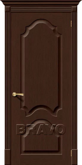 Межкомнатная шпонированная дверь Афина венге