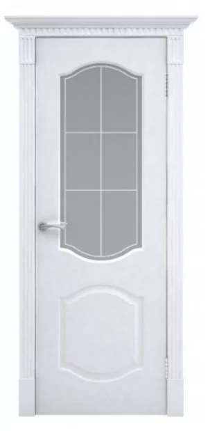 Межкомнатная дверь Л2, со стеклом