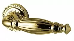 Ручка Armadillo Bella, на круглой декоративной накладке (золото 24К)