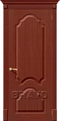 Межкомнатная шпонированная дверь Афина макоре файн-лайн