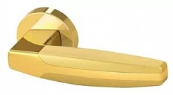 Ручка Armadillo Arc, на круглой розетке (золото 24К)